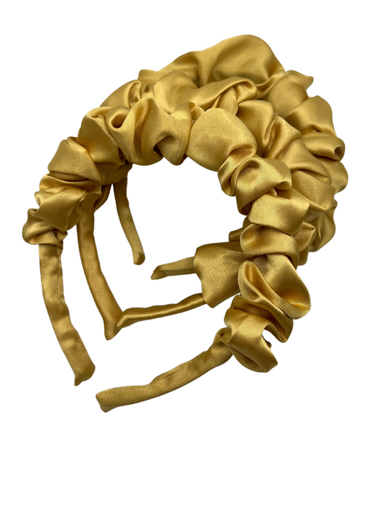 Thick Scrunchie Headband - Marigold