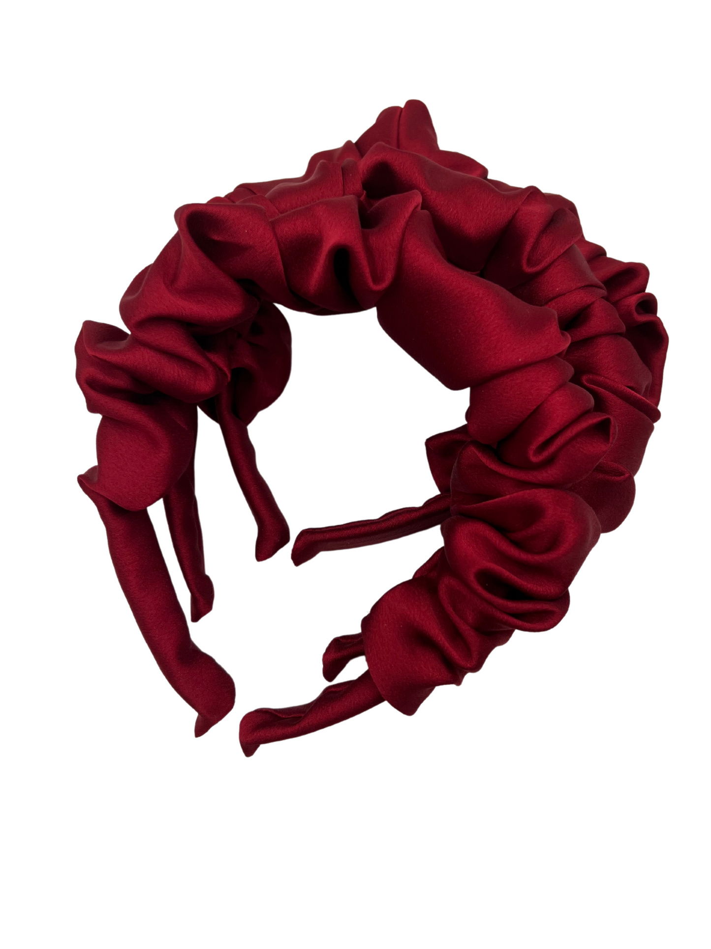 Thick Scrunchie Headband - Sangria