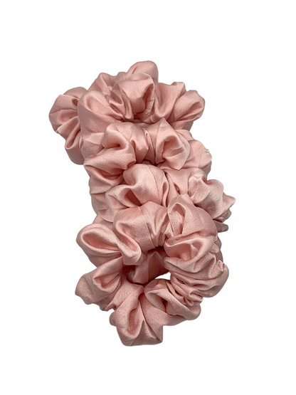 Silk Scrunchie - Blush