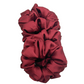 Silk Scrunchie - Sangria