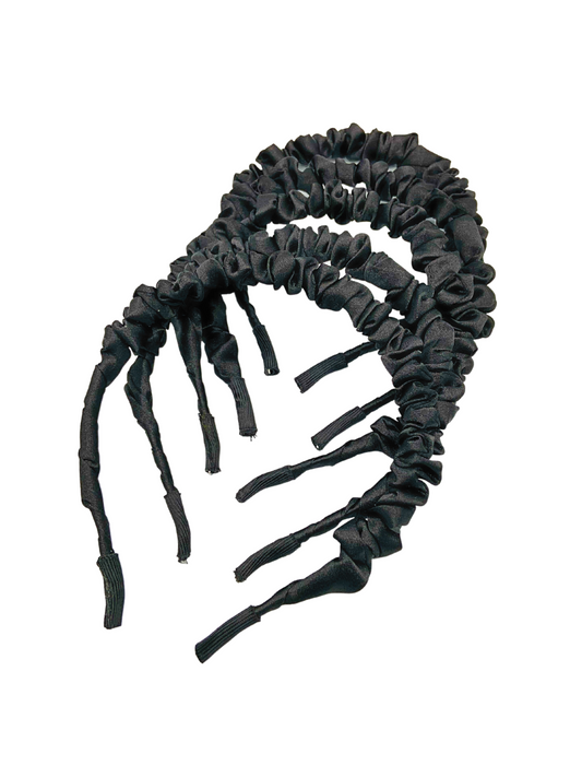 Scrunchie Headband - Noir