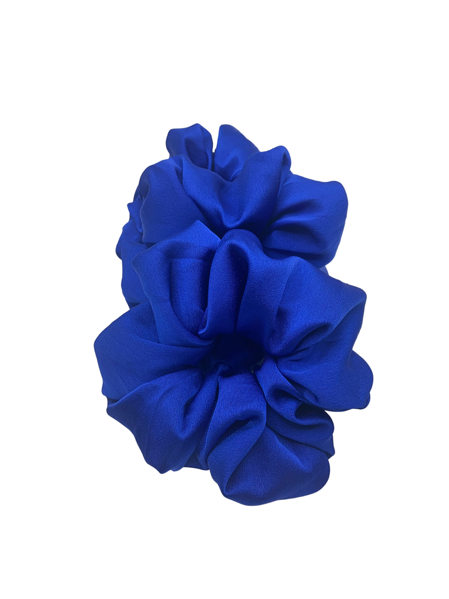 Silk Scrunchie - Royal Blue