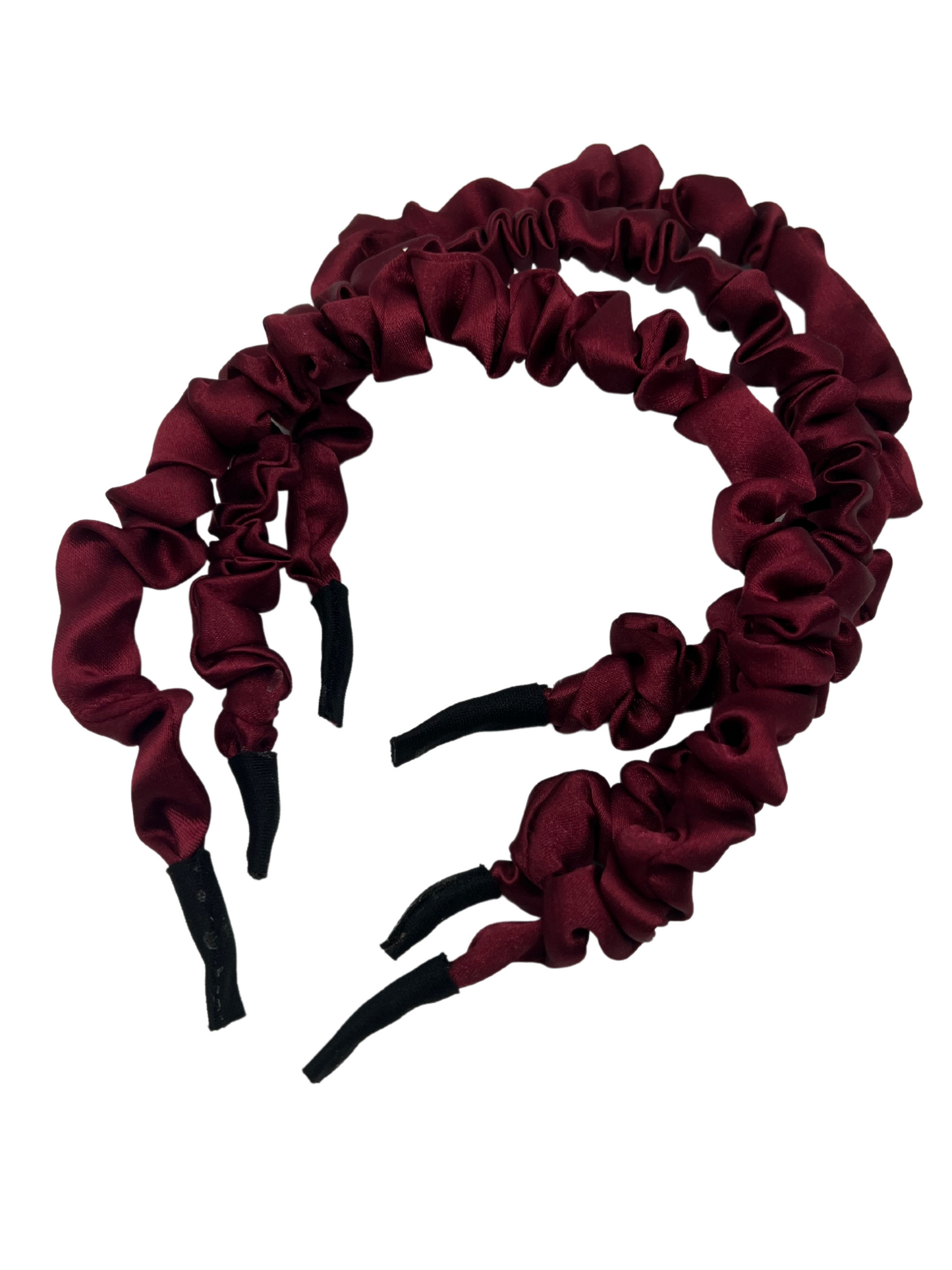 Scrunchie Headband - Wine