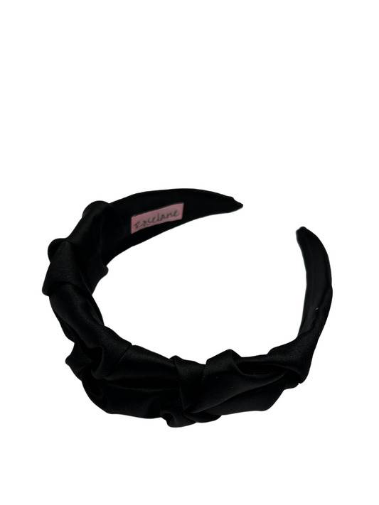 Pleated Headband - Noir