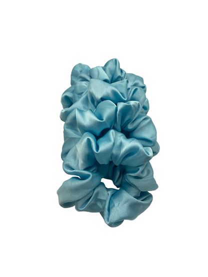 Silk Scrunchie - Sky