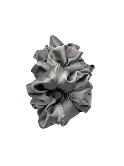 Silk Scrunchie - Pearl