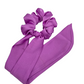 Silk Scrunchie - Lilac Scarf