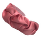 Pleated Headband - Brick Pink