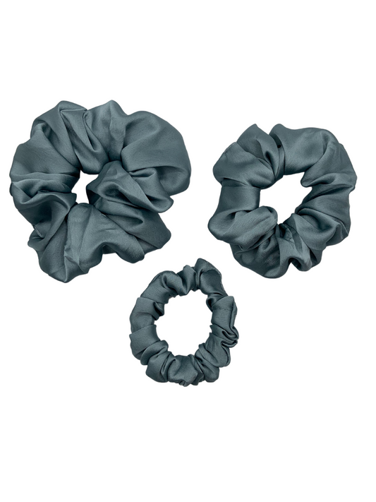 Silk Scrunchie - Iris