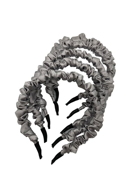 Scrunchie Headband - Pearl