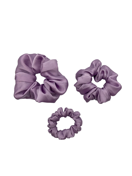 Silk Scrunchie - Lavender