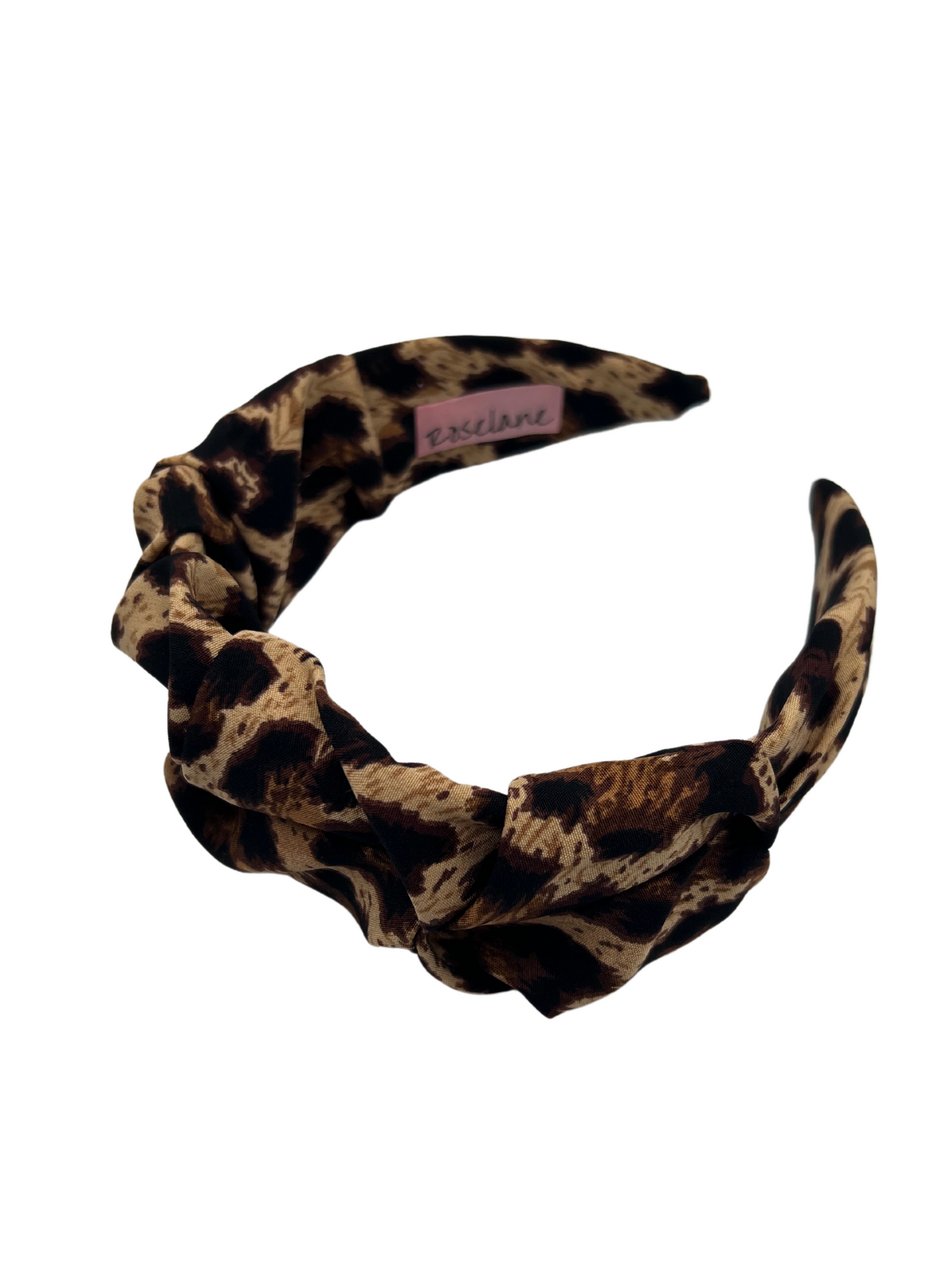 Pleated Headband - Leopard